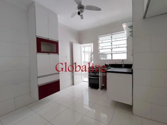 Imagem 3 quartos Cozinha Planejada Lavanderia Quintal privativo Macuco Santos-SP R$460.000,00