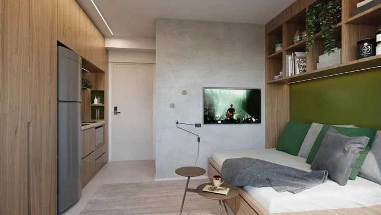 Imagem PAMPLONA STUDIOS - SETIN - Studio 21m², para morar ou investir, próximo ao Metrô Trianon-MASP!