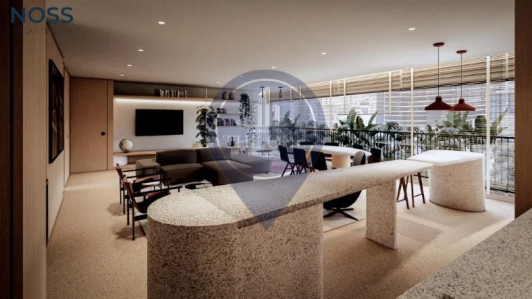 Imagem Apartamento de Luxo em Pinheiros - 3 quartos, 3 suítes, 2 salas, 2 banheiros, 3 vagas de garagem, 164m² - São Paulo-SP
