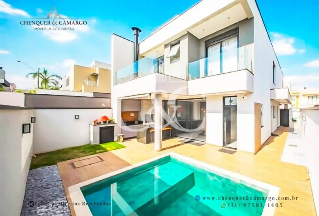 Imagem Casa à venda no Condomínio Reserva Ermida 1, Eloy Chaves, Jundiaí - 257m²