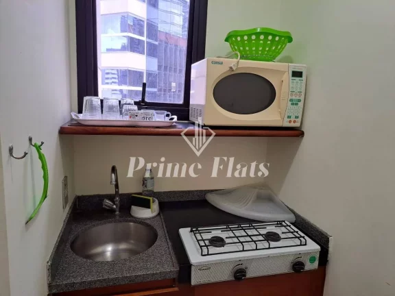Imagem Flat disponível para venda no Hotel Massis na Consolação, com 48m², 1 dormitório e 1 vaga
