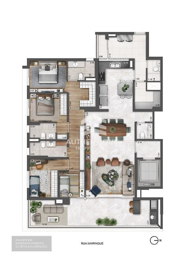 Imagem MAIRIN IBIRAPUERA - VILA MARIANA - Apartamento à venda no bairro Vila Mariana - São Paulo/SP, Zona Sul