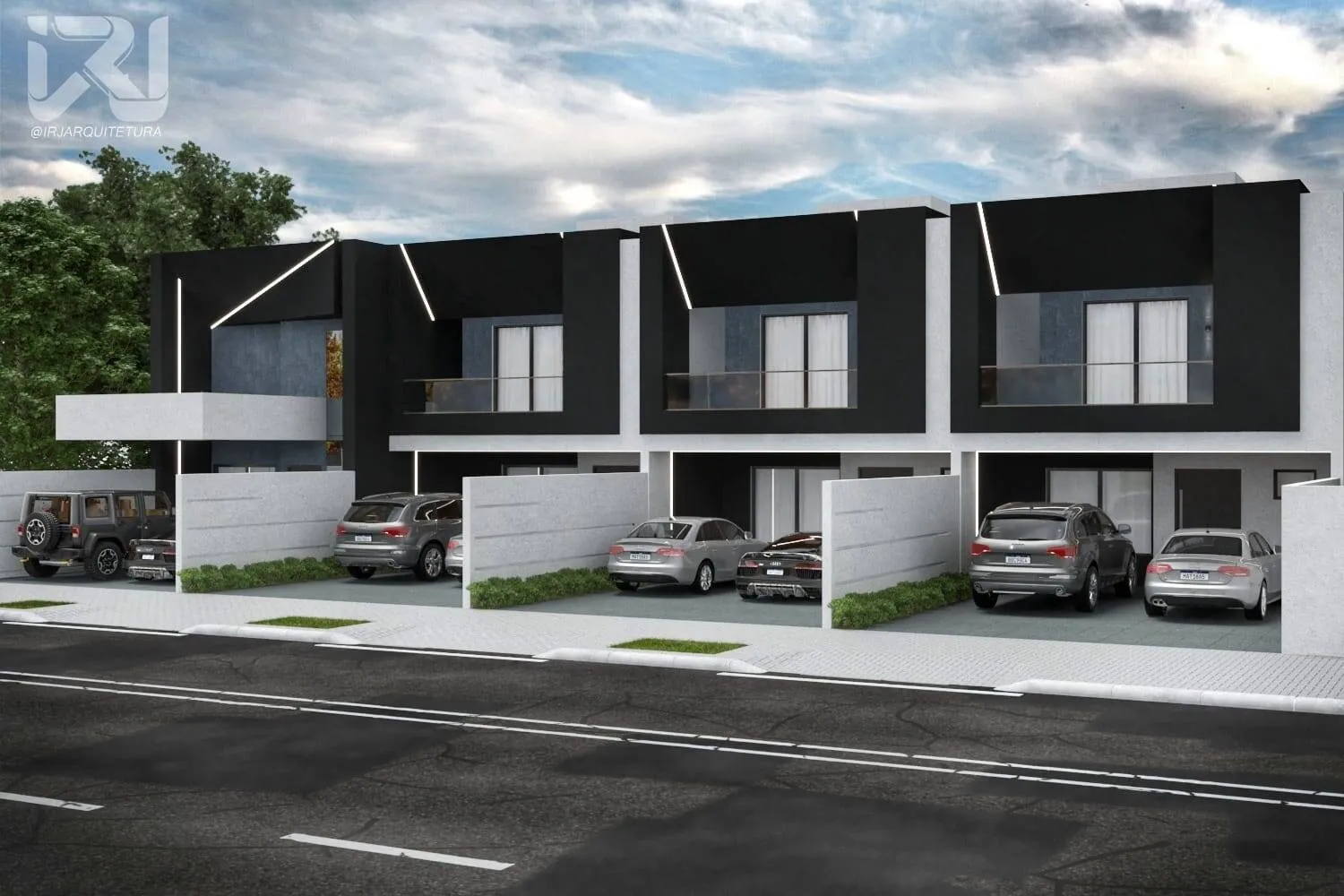 Imagem Sobrado à venda em Cascavel, Country - 160m² - 03 suítes e 02 vagas de garagem