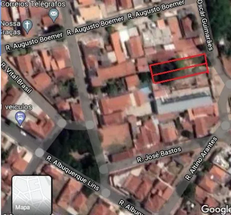 Terreno à Venda, 125 m² em Vila Falcão - Bauru