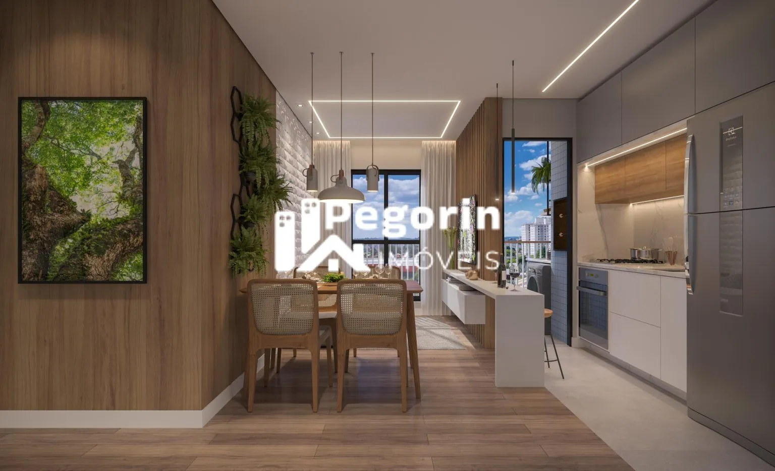 Imagem Apartamento à venda em Curitiba, Bairro Alto, com 3 quartos, 66,08m²