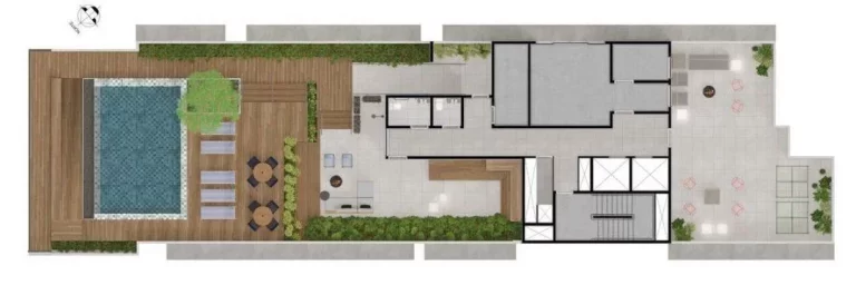 Imagem OY CAMPO BELO BY YOU - Studio 25m², ótima localização, 700m de caminhada da estação Campo Belo!!