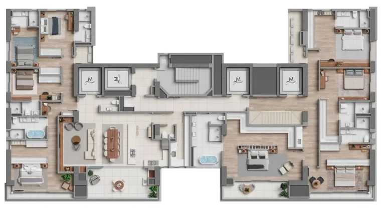 Imagem Apartamento 4 Dormitórios para venda em Balneário Camboriú - SC