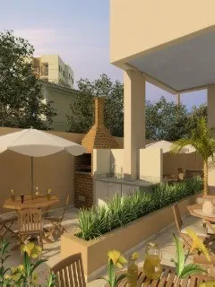 Imagem Cobertura duplex em Santo André, Edifício Saint Felicien Vila Guiomar Santo André