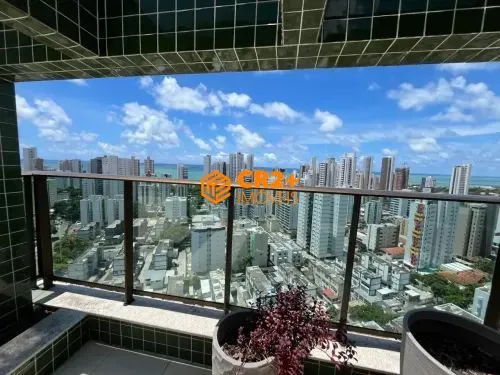 Imagem Vendo flat em boa viagem de 25 m2 de 1 quarto com 1 vaga de garagem, lazer comp