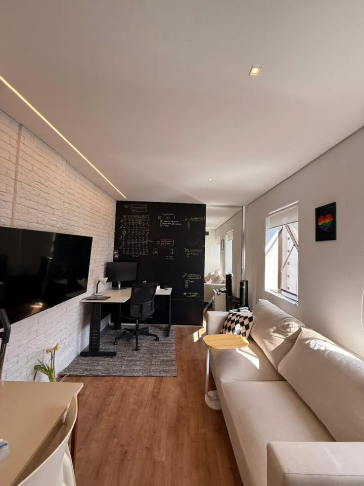 Imagem Studio Mobiliado com 1 Dormitório no Edifício Saint Gotthard.