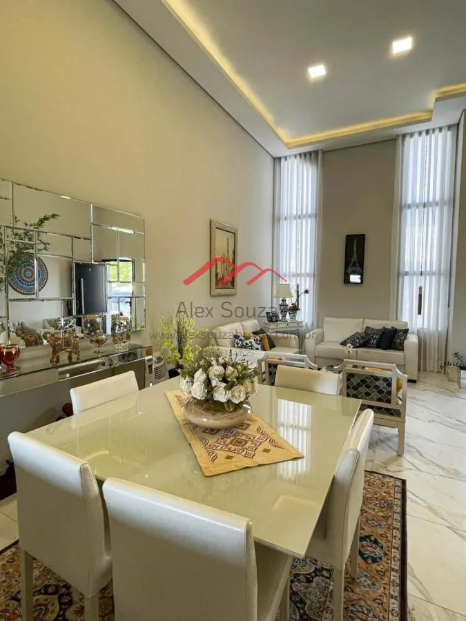 Imagem Casa em Condomínio para Venda em Hortolândia, Residencial Jardim de Mônaco, 3 dormitórios, 3 suítes, 4 banheiros, 4 vagas