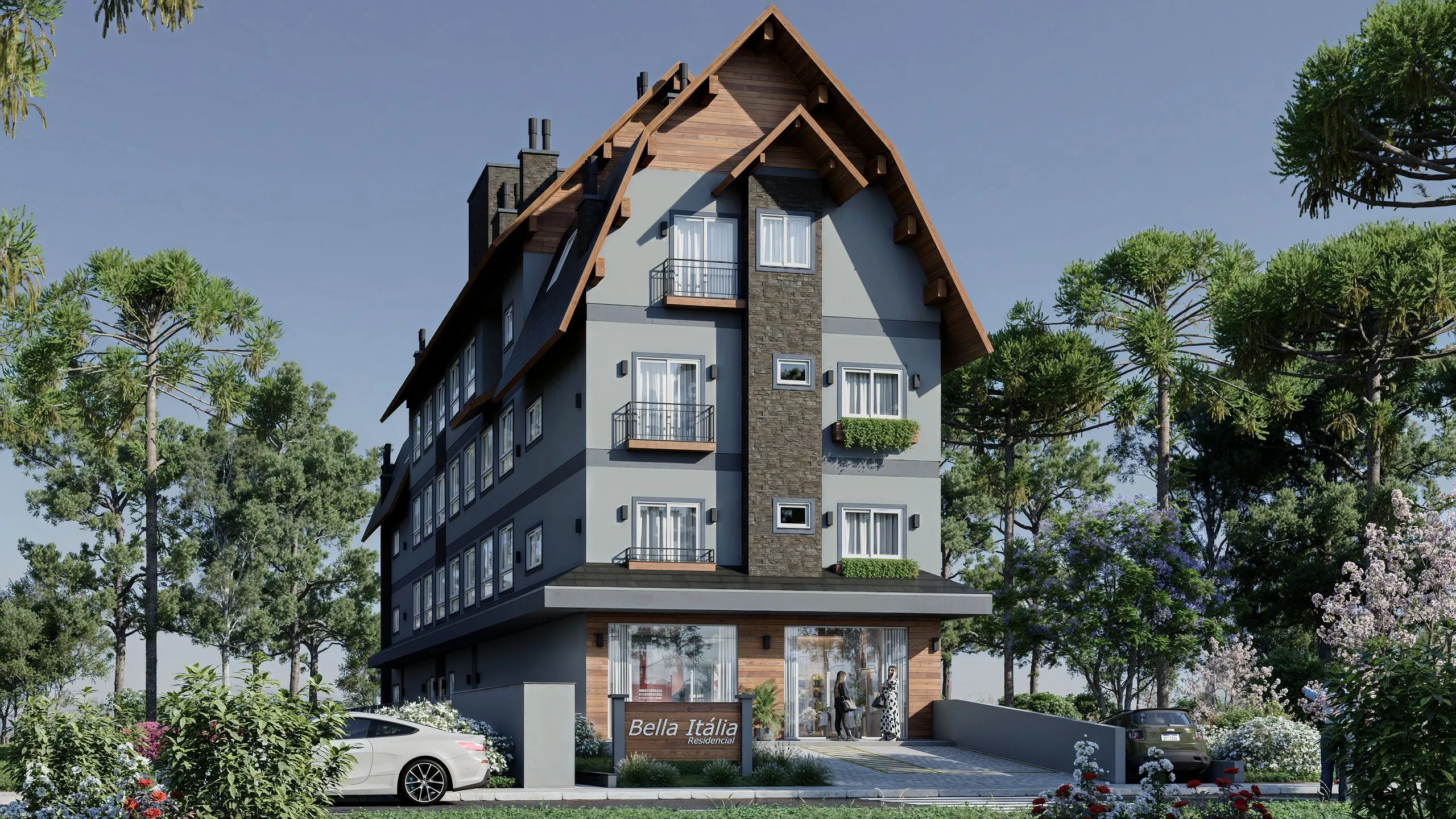 Imagem Apartamento à venda em Gramado, Moura, com 2 quartos, 52.96m2