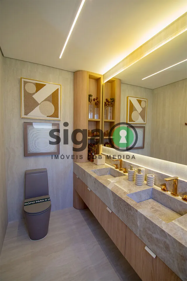 Imagem Apartamento 140 m² | 4 dormitórios 3 suítes | Living ampliado Varanda gourmet | 2 vagas | Depósito