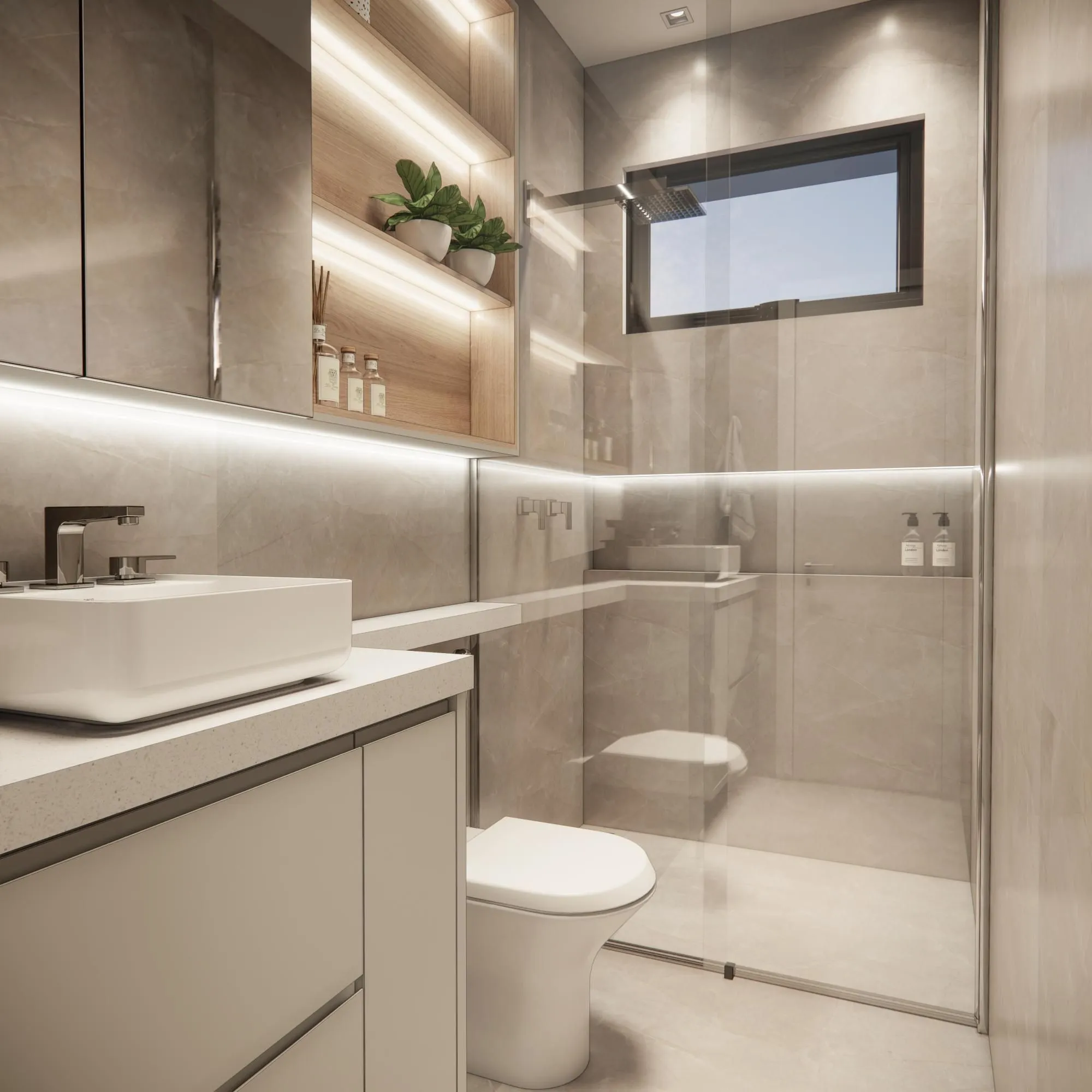 Imagem Casa em condomínio próximo do Barrashoppingsul - 3D com suíte e garden privativo