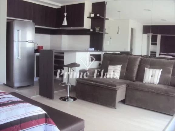 Imagem Flat disponível para locação no Condomínio Add Nova Berrini, com 33m², 1 dormitório e 1 vaga