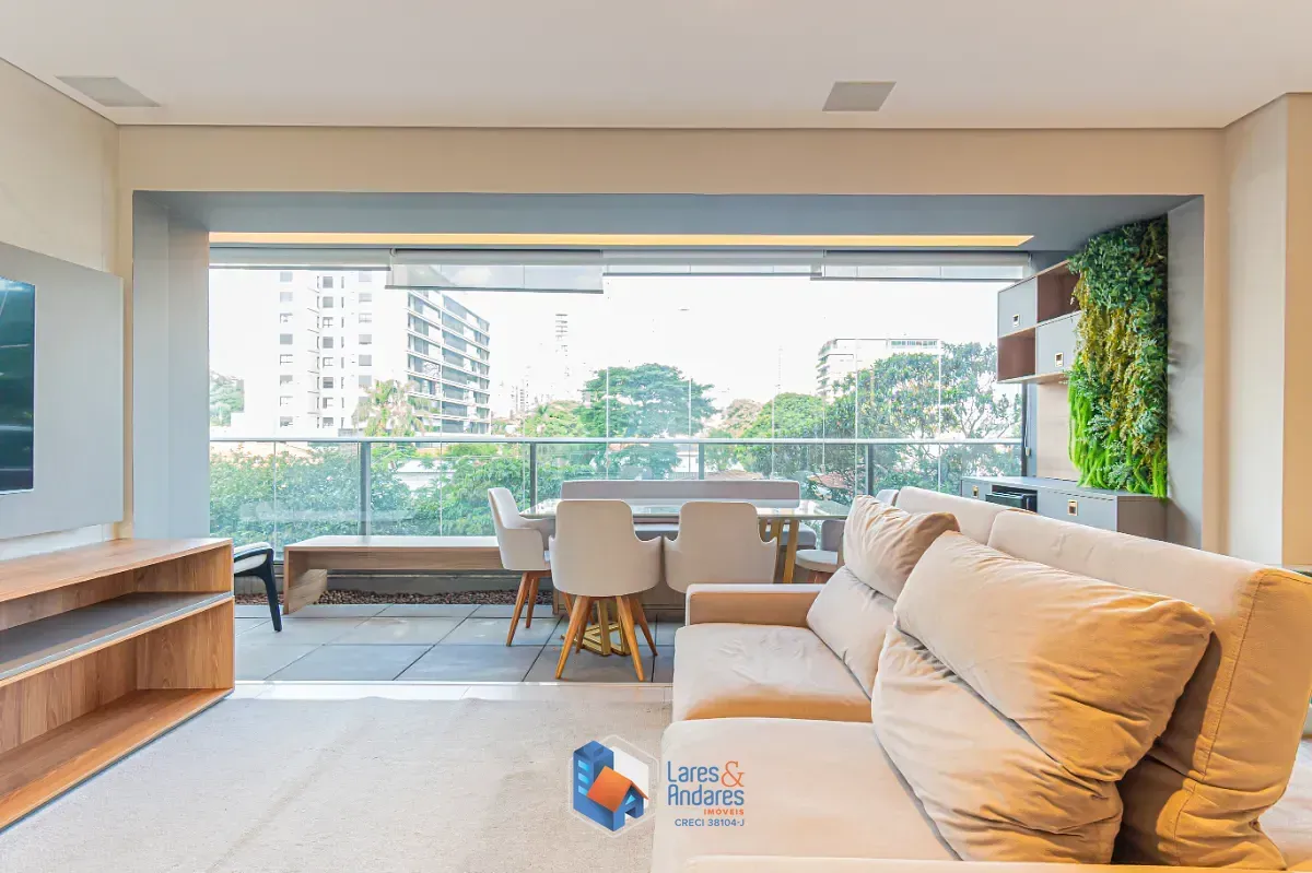 Imagem Apartamento para venda em Brooklin Paulista com 2 quartos, sendo 2 suítes, 81m²