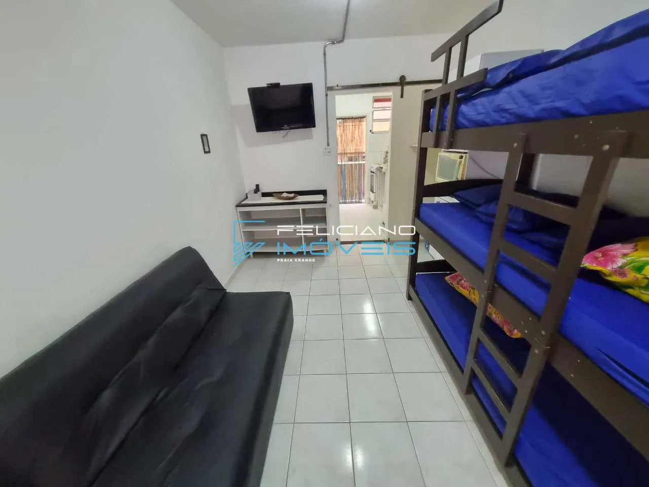 Imagem Kitnet com 1 quarto, Real, Praia Grande - R$ 195 mil, Cod: 7550