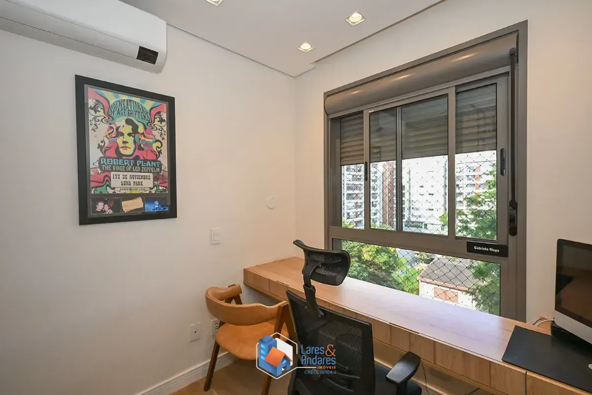 Imagem Apartamento para venda em Campo Belo com 4 quartos, sendo 3 suítes, 186m²