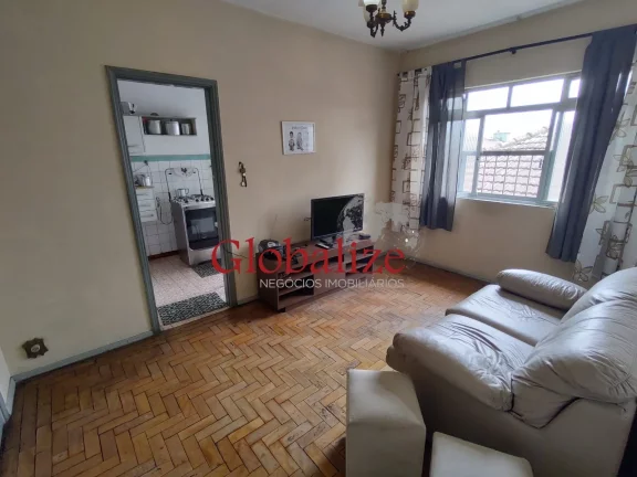 Imagem Apartamento à venda com 2 dormitórios e 1 vaga no bairro da Vila Mathias em Santos por R$ 290.000,00