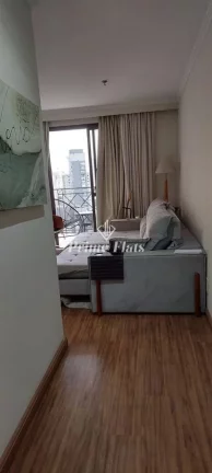 Imagem Flat disponível para venda Quality Suítes Long Stay Vila Olímpia, com 52m², 2 dormitórios e 1 vaga