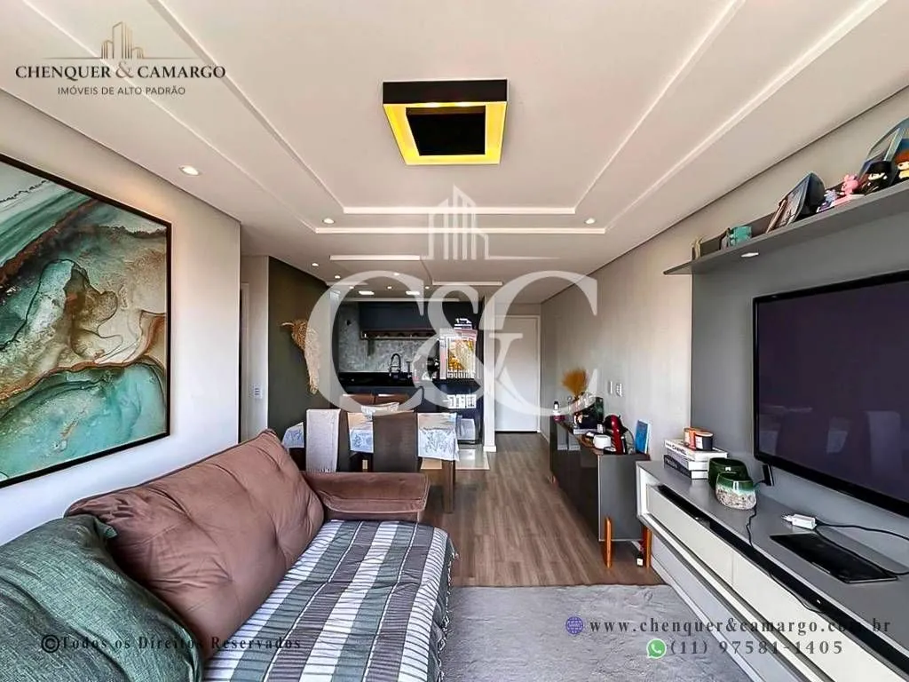 Imagem Apartamento à venda no Jardim Conquista Jundiaí, 64m², reformado, 2 dormitórios planejados