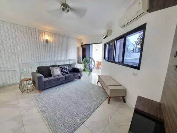 Imagem Cobertura com 4 dormitórios à venda, porteira fechada - Ponta da Praia - Santos/SP