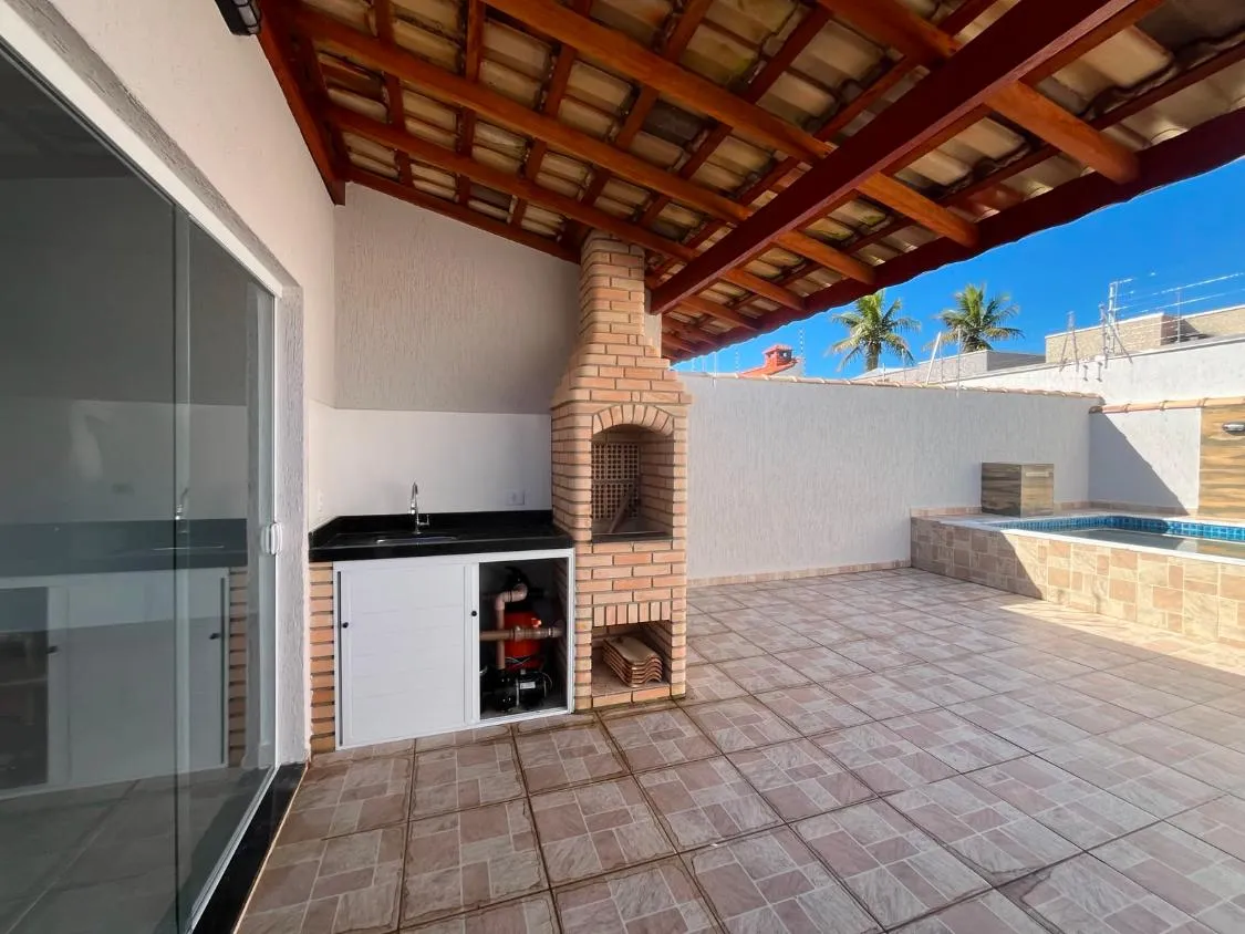 Foto do imóvel CASA NOVA COM PISCINA 2 DORM SENDO 1 SUITE MINHA CASA MINHA VIDA FINANCIAMENTO BANCARIO BALNEARIO TUPY ITANHAEM