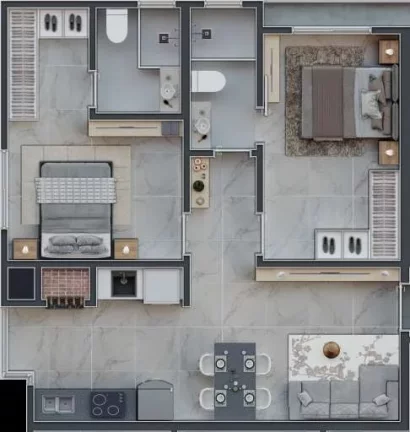 Imagem Boston City Residence - Apartamento à venda no bairro Morretes - Itapema/SC