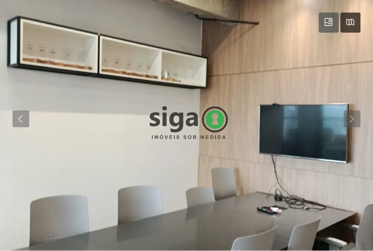 Imagem Conjunto Comercial/ Sala mobiliada para locação - Brooklin - São Paulo/SP