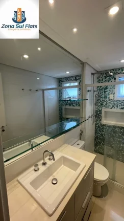 Imagem Apartamento Mobiliado à Venda Na Vila Olímpia Com 2 Dormitórios Sendo 1 Suíte e 1 Vaga