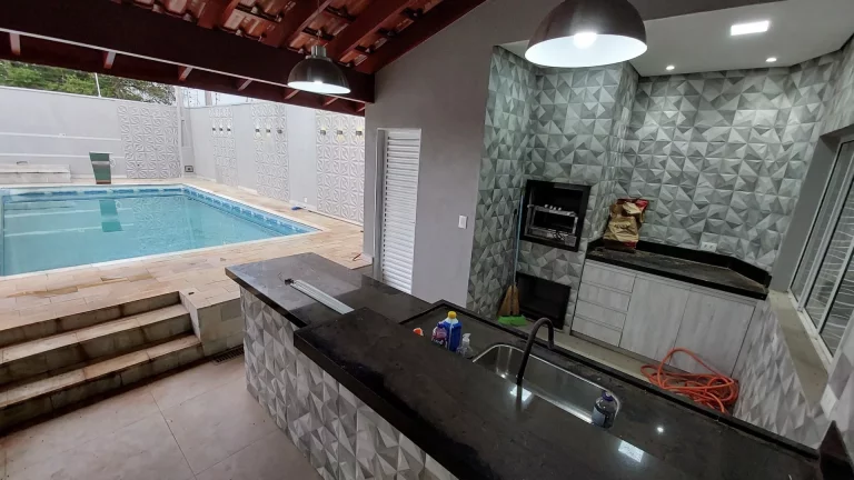 Imagem Casa com 3 dormitórios para alugar, 90 m² por R$ 4.462,00/mês - Terras de Santa Bárbara - Santa Bárbara D'Oeste/SP