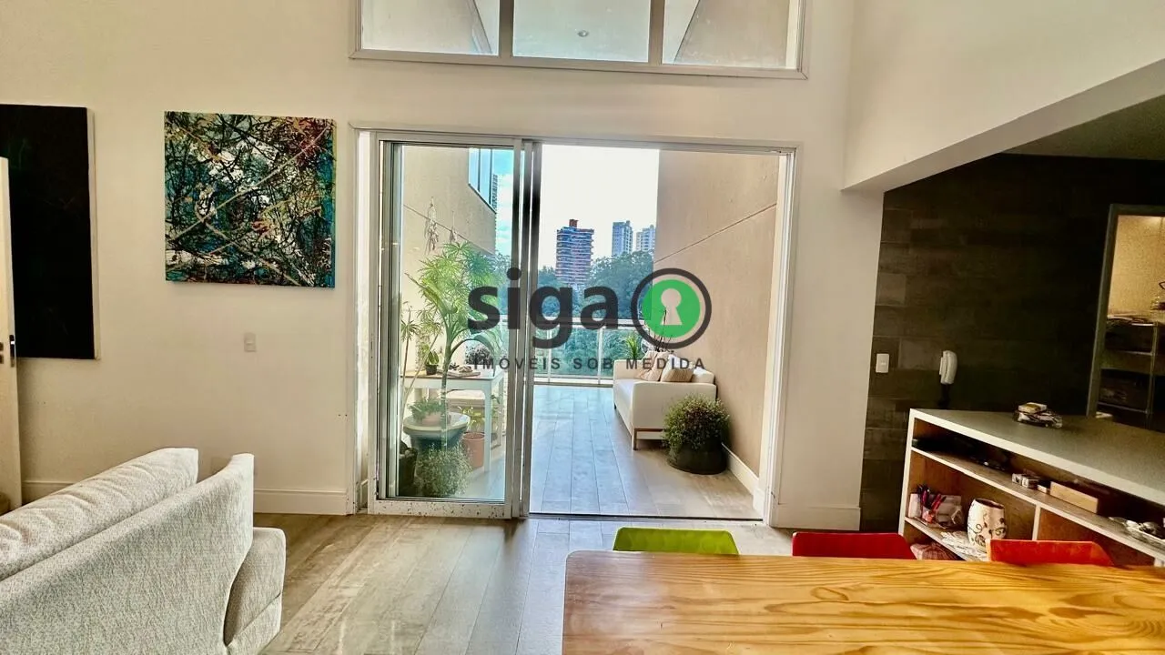 Imagem Apartamento à venda com pé direito duplo, 3 quartos e 148m2 no Panamby