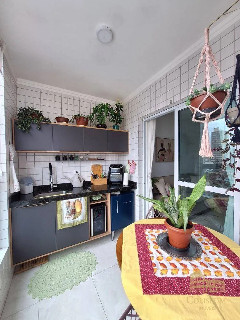 Imagem Apartamento com 3 dormitórios à venda, 101 m² por R$ 910.000,00 - Vila Assunção - Praia Grande/SP