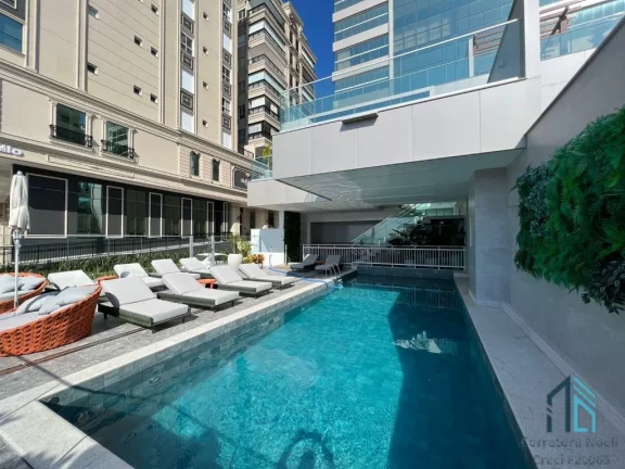 Imagem (Financiamento e estuda permutas) Apartamento a venda, Frente Mar, Mobiliado, 04 suítes, 03 vagas, com 337,39 m², em Itapema- SC