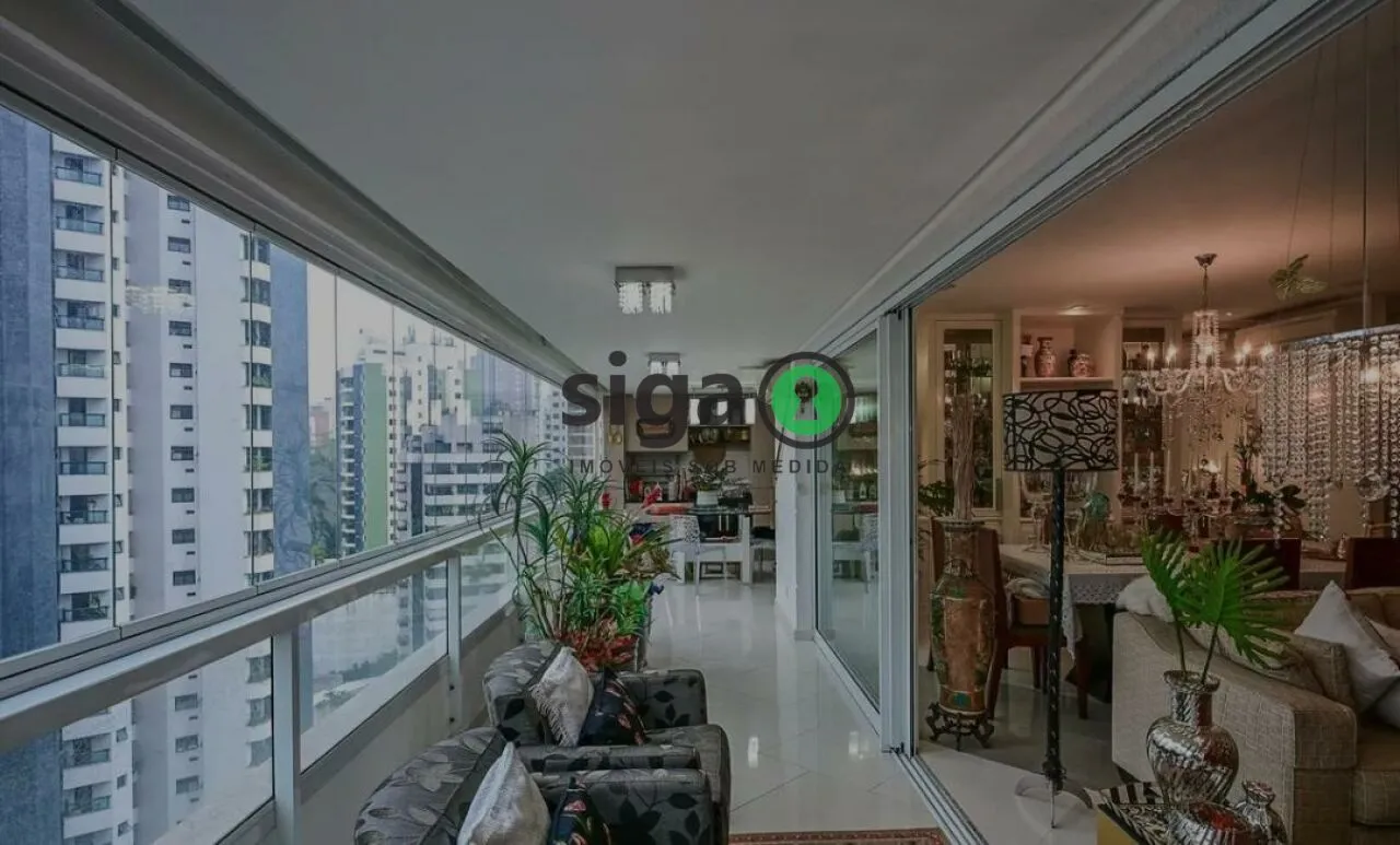 Imagem Apartamento Mobiliado de Alto Padrão com 3 Dormitórios, 3 Vagas e Infraestrutura Completa no Morumbi