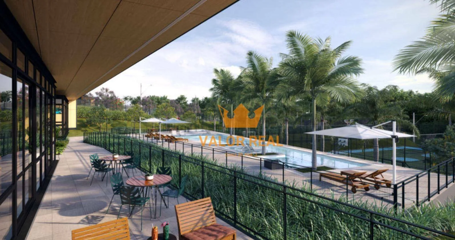 Foto do imóvel Terreno Condomínio, Residencial Vista Campinas, Terreno com 267,19m². Projeto construção realizado