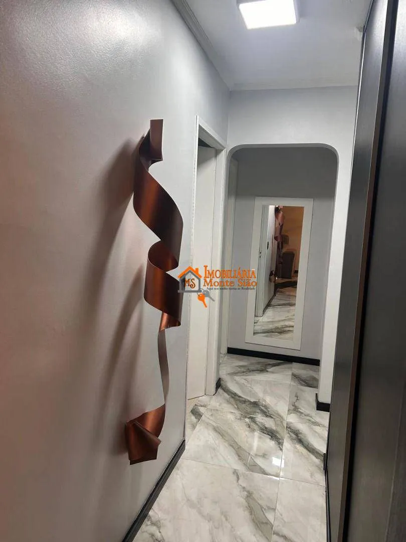 Imagem Apartamento com 3 dormitórios à venda, 86 m² por R$ 605.000,00 - Vila Vicentina - Guarulhos/SP