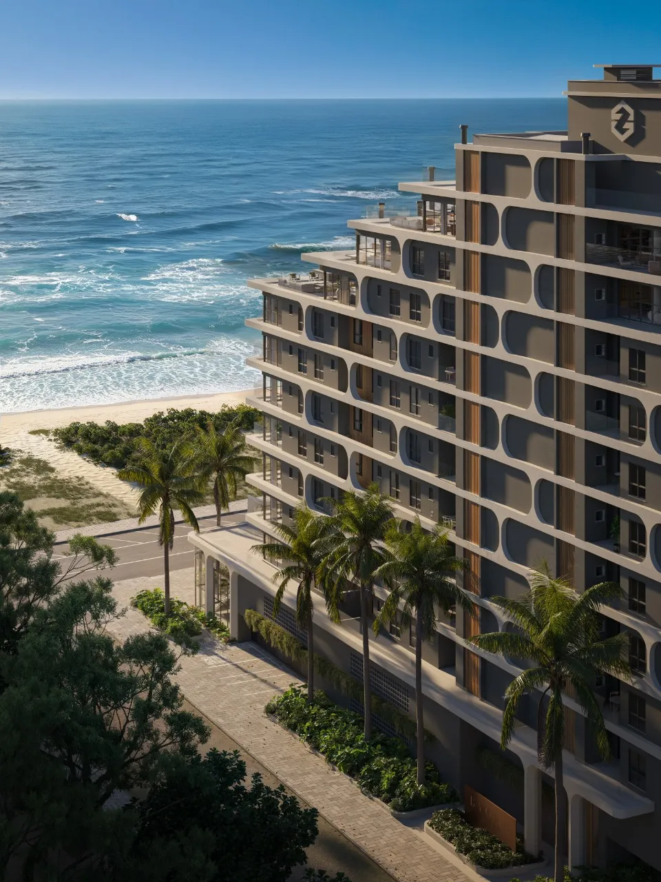 Foto do imóvel O BYOMA Residencial e Comercial está localizado de frente para o mar, no nobre Balneário Rainha do...
