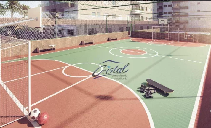 Imagem Apartamento com 3 dormitórios à venda, 117 m² por R$ 1.265.000,00 - Boqueirão - Praia Grande/SP