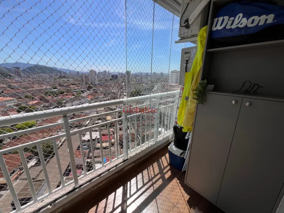 Imagem Apartamento 2 dormitórios, 1 suíte, no residencial Acquaplay todo planejado com 1 vaga de garagem demarcada no Marapé em Santos por R$ 599.000,00