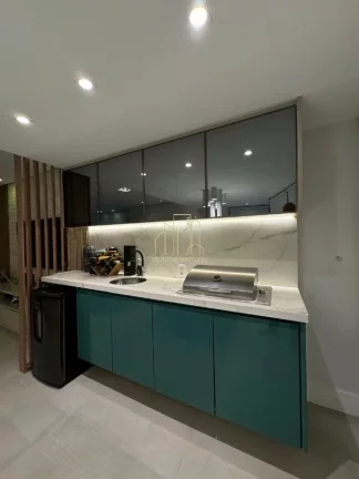 Imagem Lindo apartamento alto padrão com três suítes vista mar a venda na Colina A em Patamares
