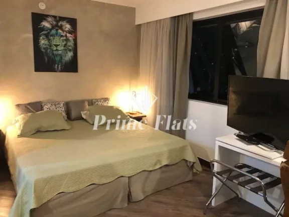 Imagem Flat disponível para locação no Meliá Ibirapuera, com 26m², 1 dormitório e 1 vaga de garagem