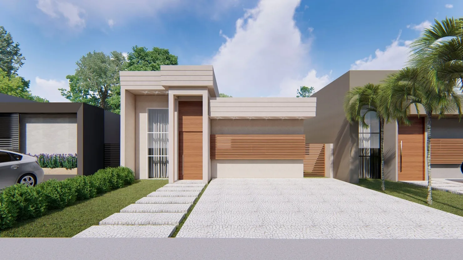 Foto do imóvel Casa à venda 3 Quartos, 1 Suite, 2 Vagas, 251M², Parque Lago Azul, Pindamonhangaba - SP | Vita Village - Pindamonhangaba