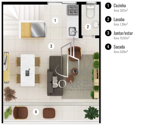 Imagem VILA VARANDA Seu novo lar está pronto! Casa com suíte e quintal na Cidade Nova
