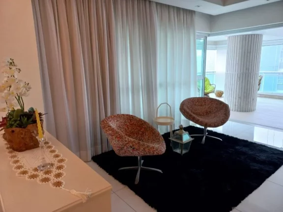 Imagem Apartamento Alto Padrão - à Venda - 4 suítes - Vista Mar - Gonzaga/Santos