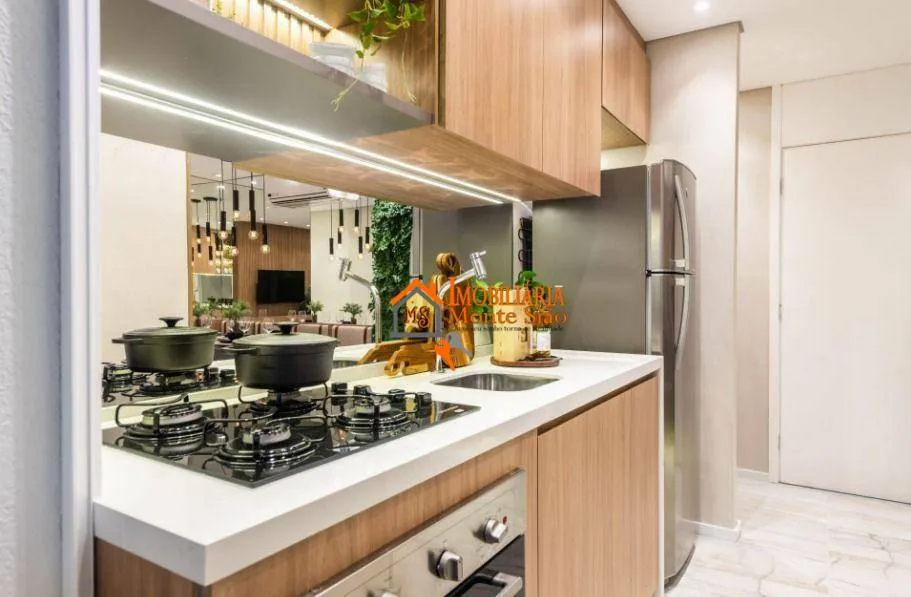 Imagem Apartamento com 2 dormitórios à venda, 42 m² por R$ 415.000,00 - Vila das Bandeiras - Guarulhos/SP