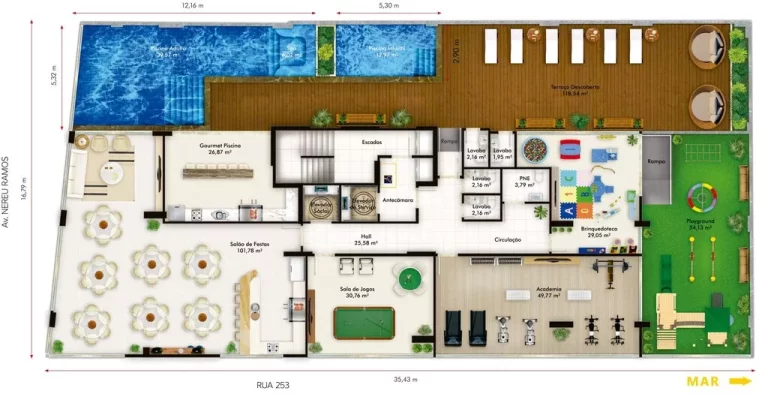 Imagem APARTAMENTO RESIDENCIAL em Itapema - SC, Meia Praia