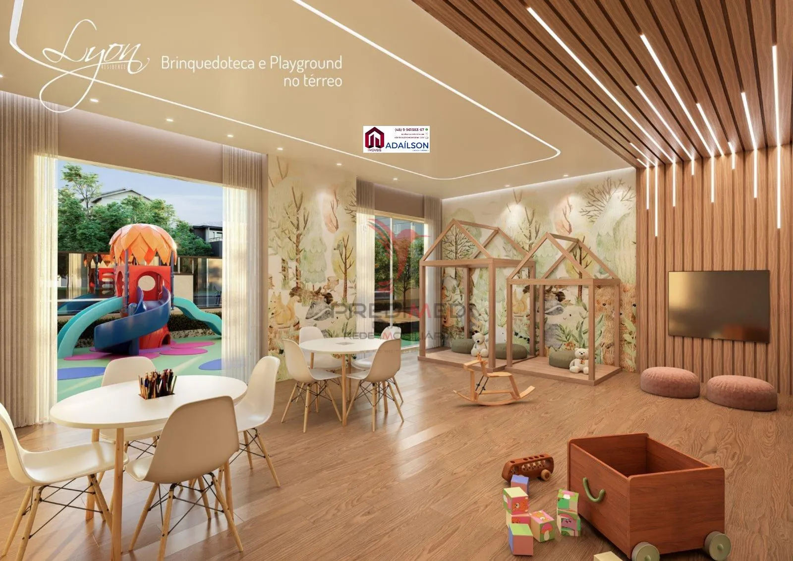 Imagem Apartamentos no Edifício Lyon Residence - Em São Jose - Floripa SC