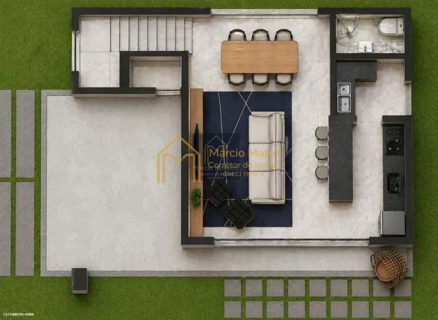 Imagem Casa Duplex / Nova para Venda em Vila Velha, Novo México, 3 dormitórios, 1 suíte, 2 banheiros, 2 vagas