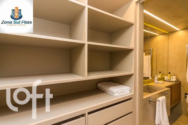 Imagem Apartamento Mobiliado à Venda No Itaim Bibi Com 1 Dormitório e 1 Vaga